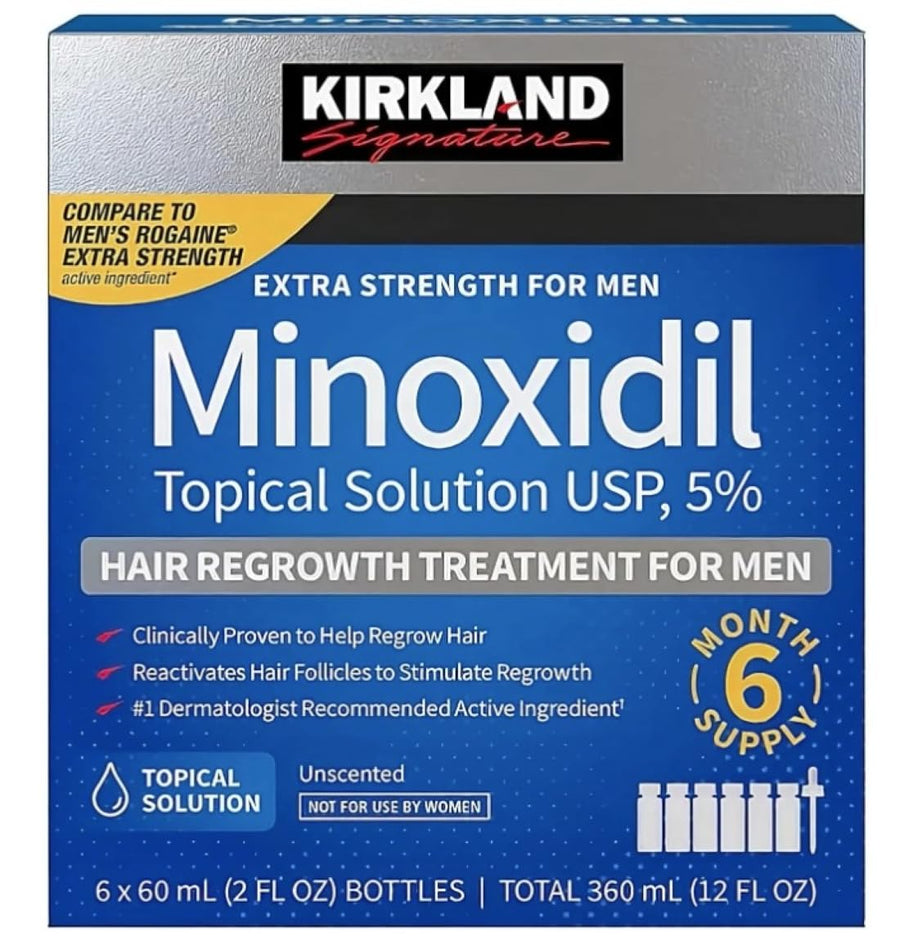KIRKLAND SIGNATURE Minoxidil 5% 6 Months Supply